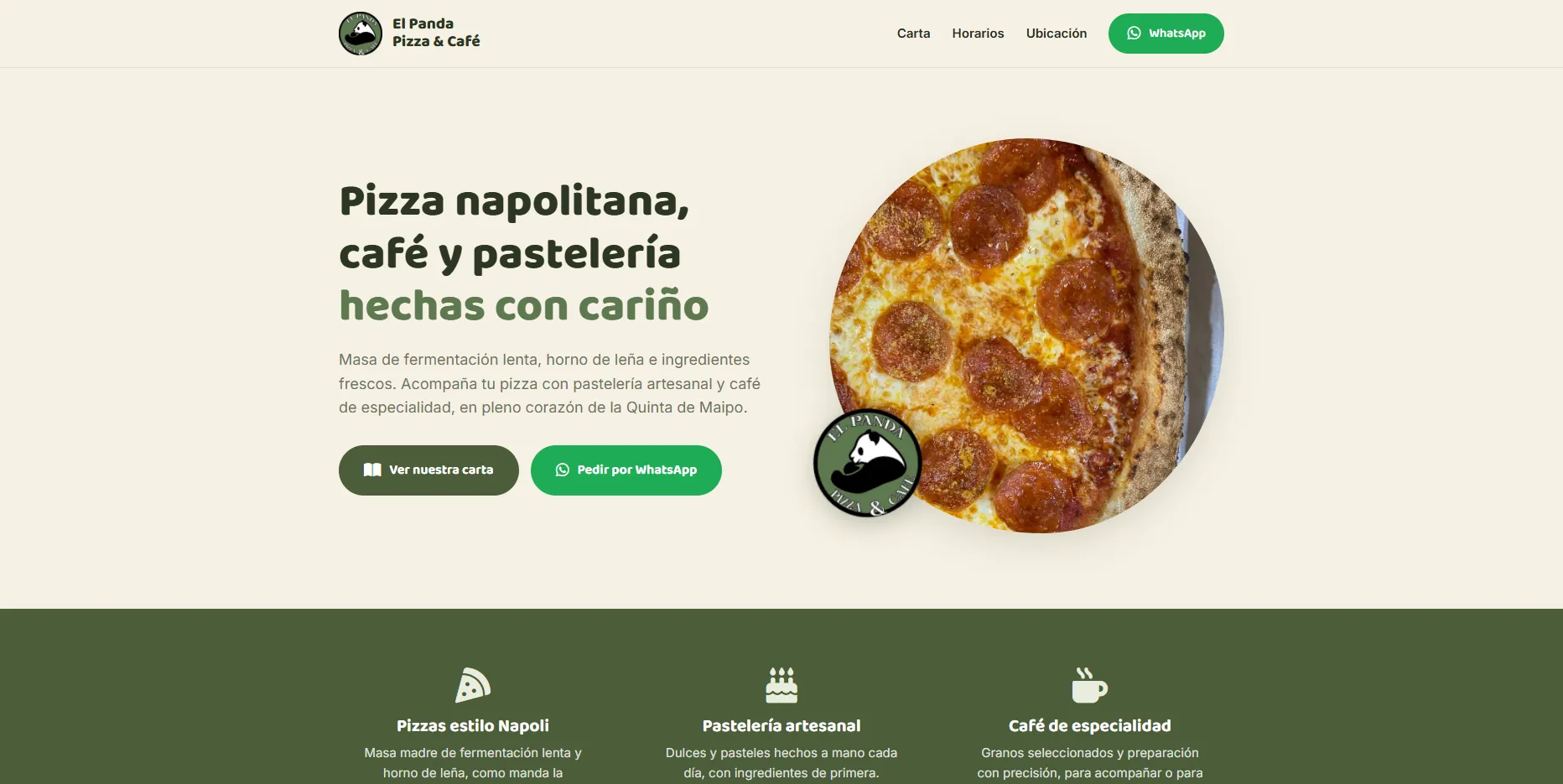El Panda Pizza & Café