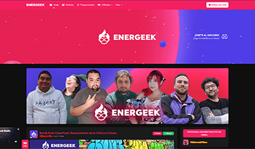 Página web de EnerGeek.