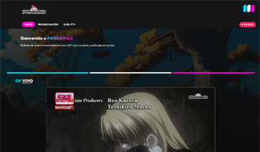 Página web de Pandamax Channel